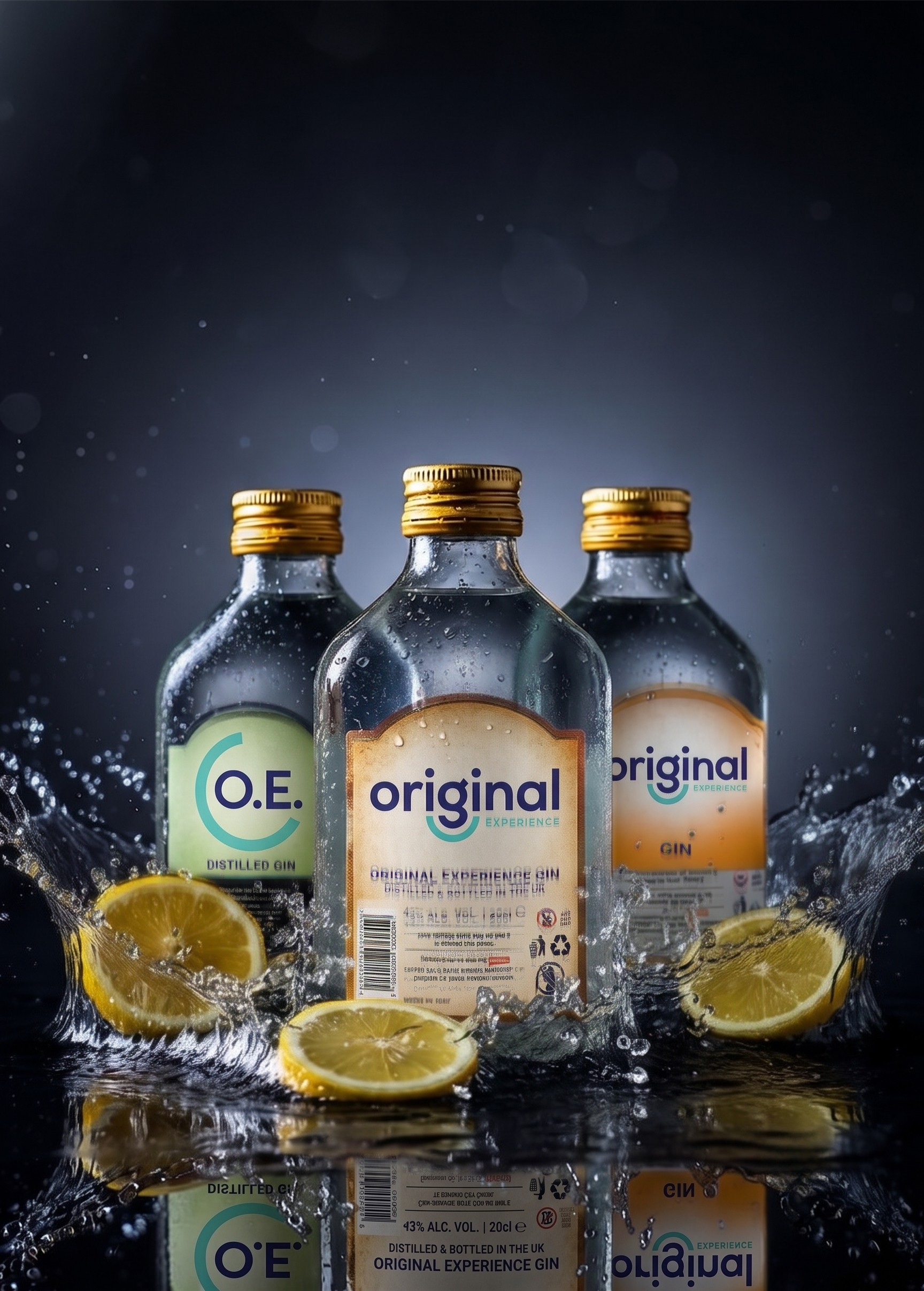 Fabrique sua garrafa de gin
