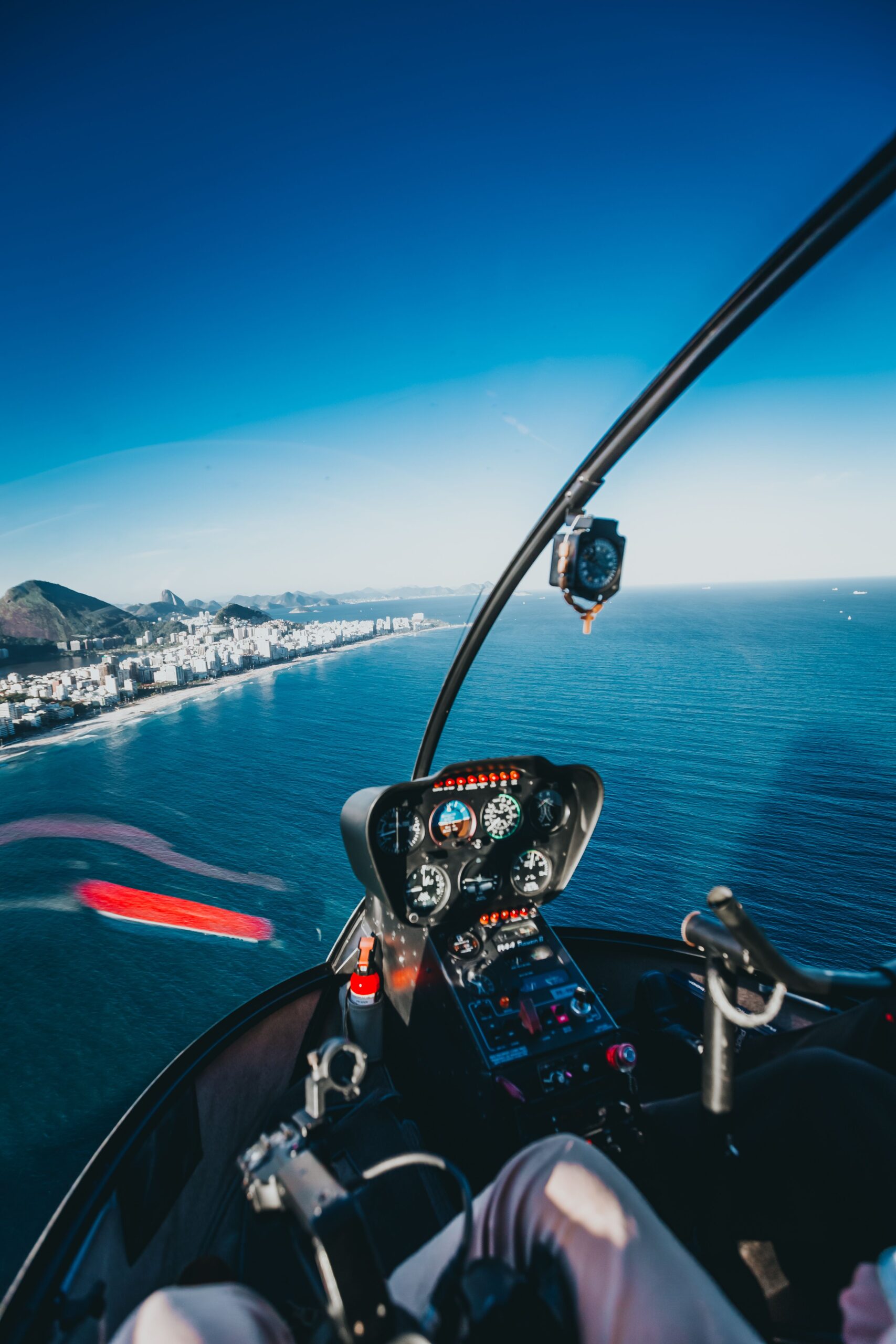 Passeio de helicóptero