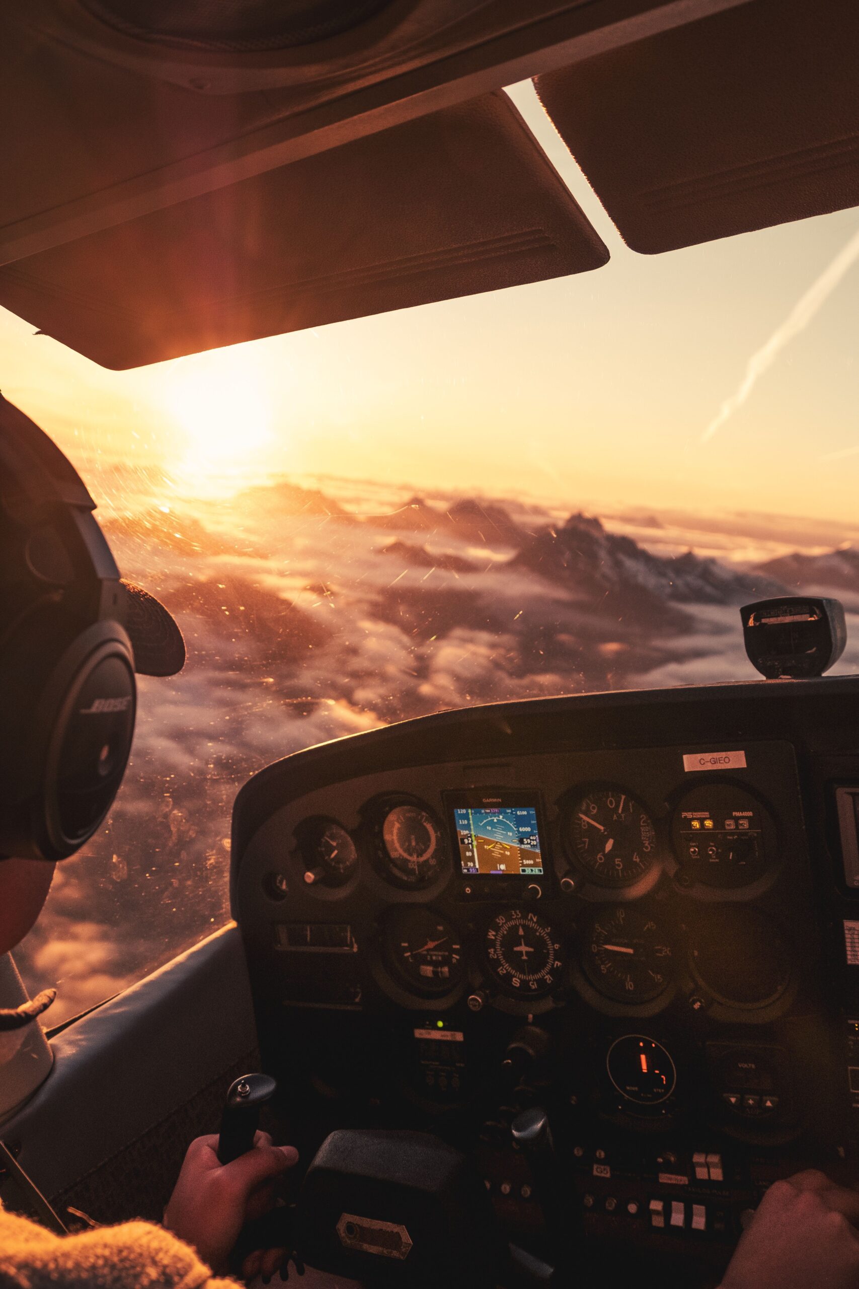 Pilote um avião por um dia