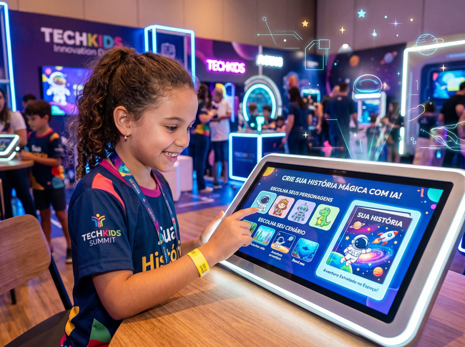 AI Story Lab — história personalizada criada por Inteligência Artificial