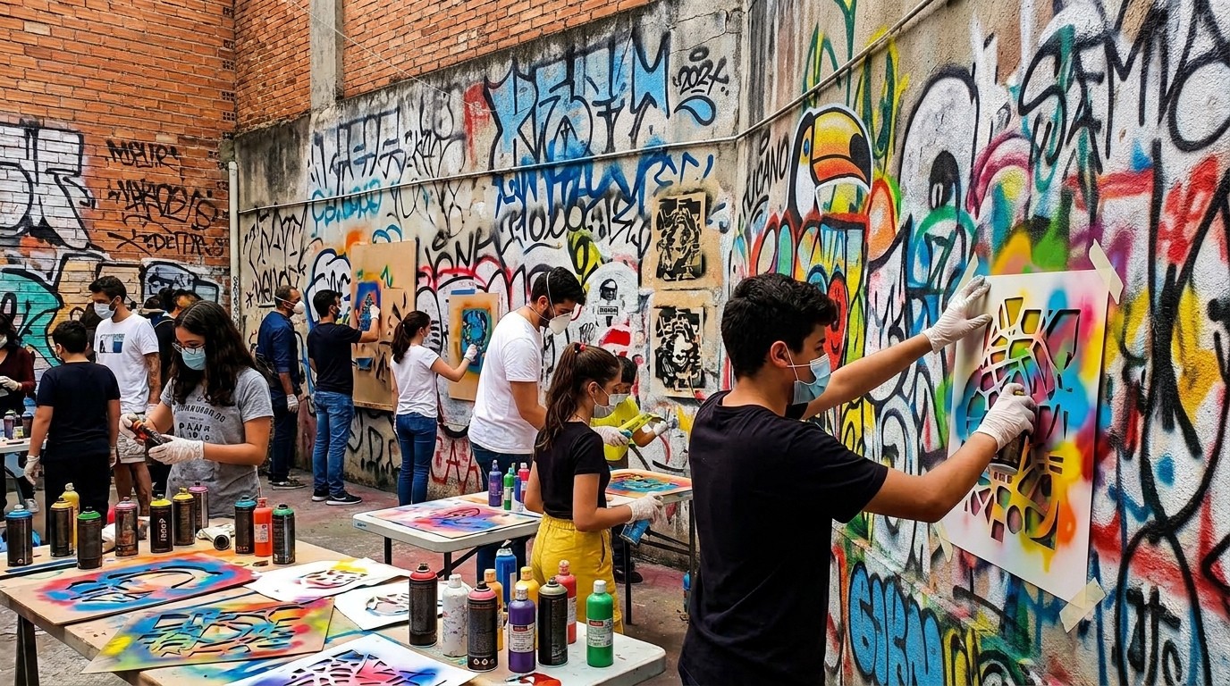 Street Art Experience: Arte Urbana através dos Stencils